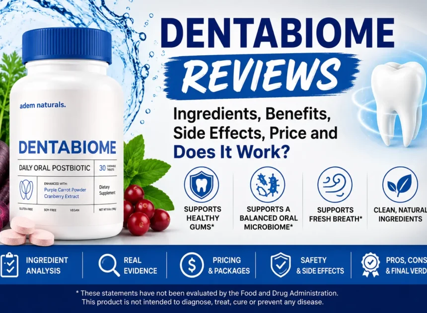DentaBiome Reviews 2026: Ingredients, Benefits, Side Effects, Price & Does It Work?