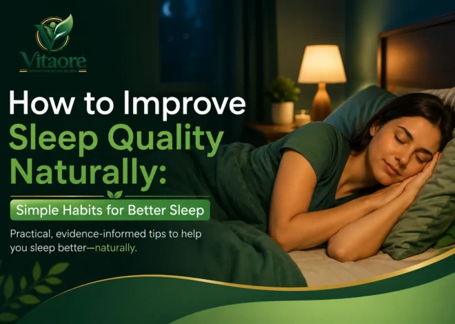 How to Improve Sleep Quality Naturally: 7 Simple Habits for Better Sleep