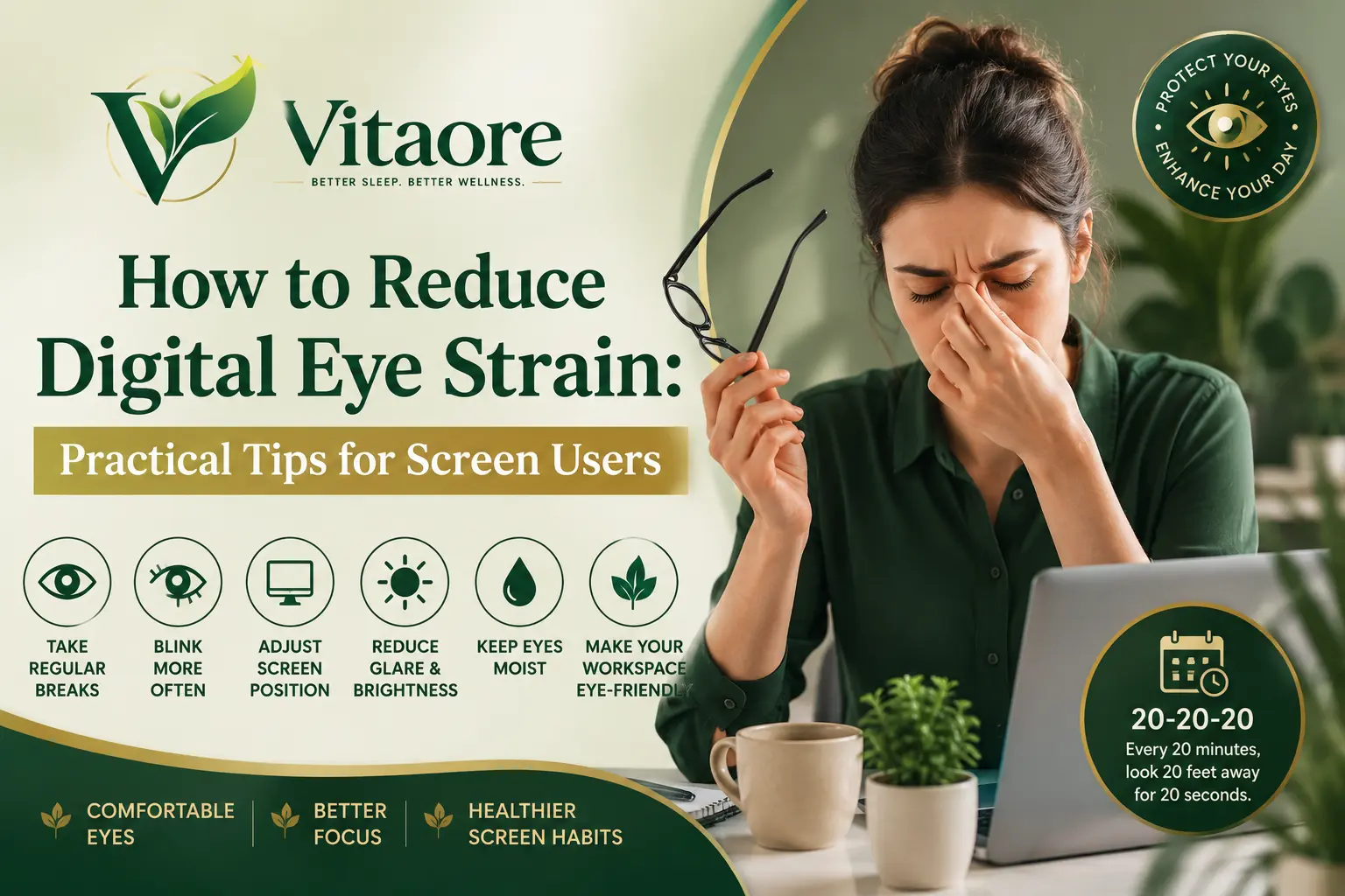 How to Reduce Digital Eye Strain: Practical Tips for Screen Users