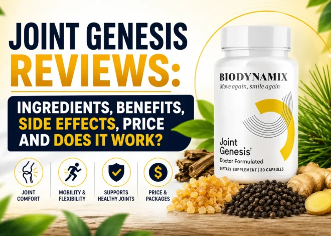 Joint Genesis Reviews: Ingredients, Benefits, Side Effects, Price and Does It Work?