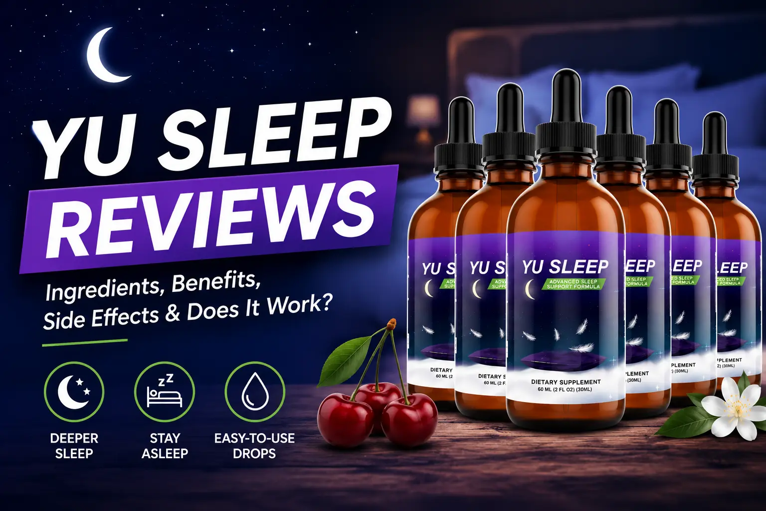 Yu Sleep Reviews: Ingredients, Benefits, Side Effects, Price and Does It Work?