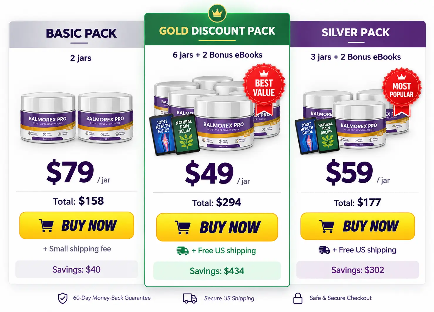 Balmorex Pricing