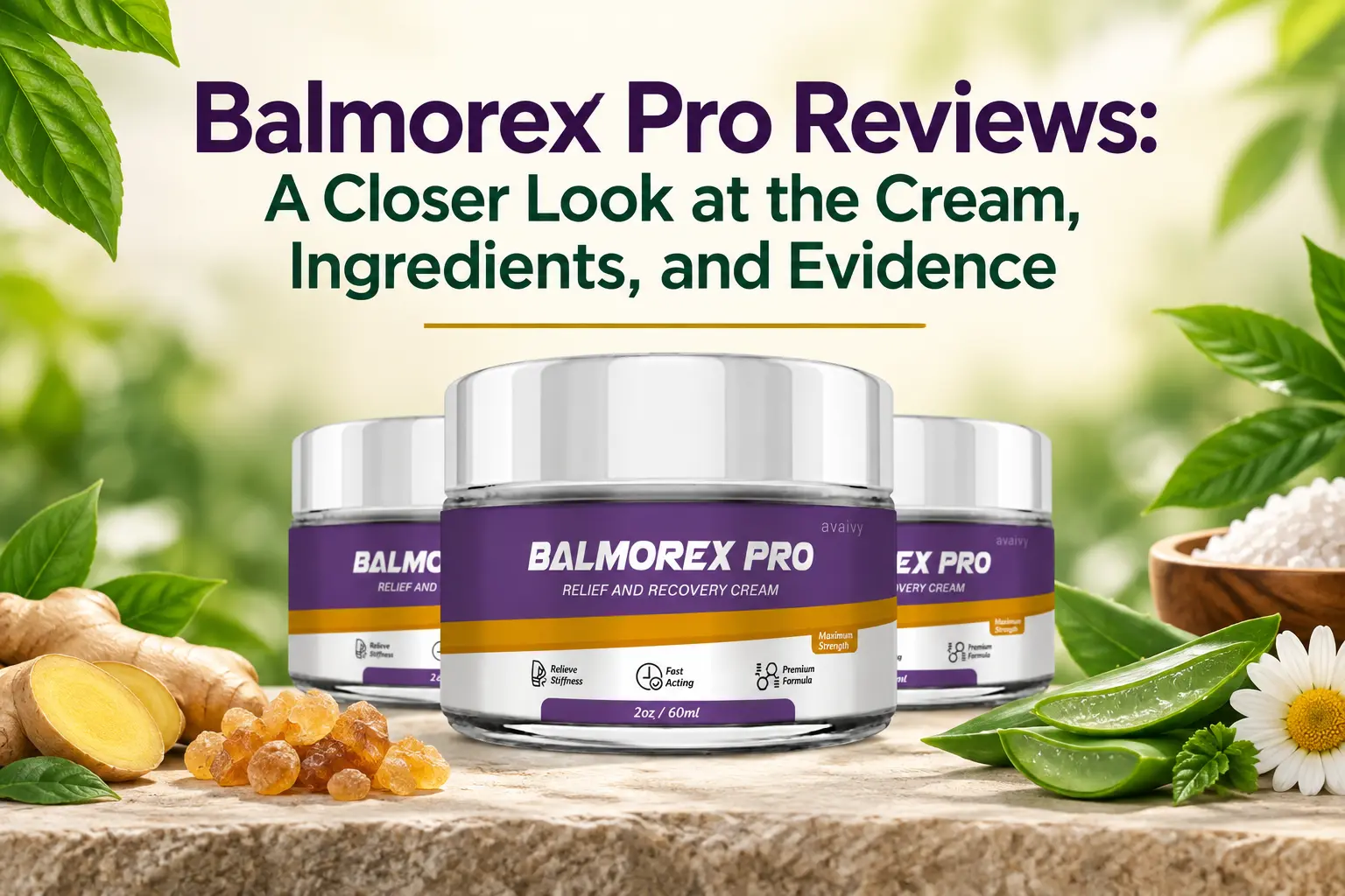 Balmorex Pro Reviews: A Closer Look at the Cream, Ingredients, and Evidence