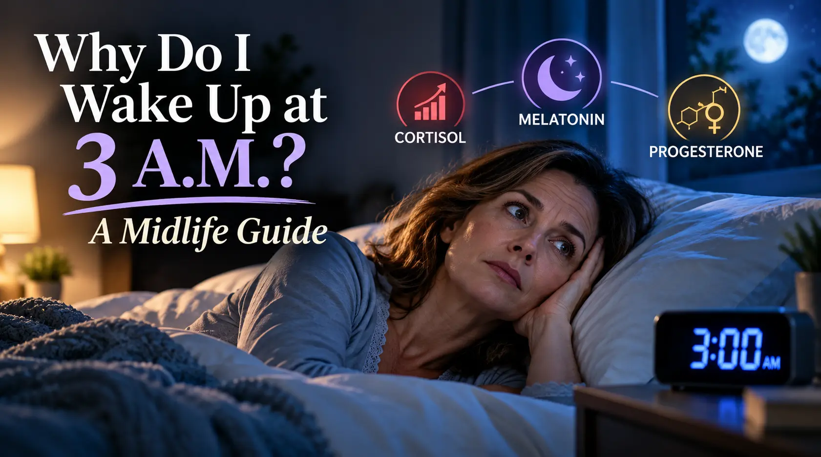 Why Do I Wake Up at 3 A.M.? A Midlife Guide