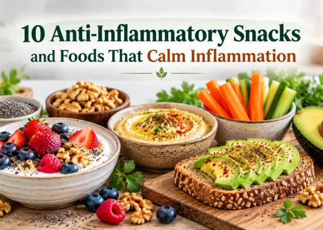 Anti-Inflammatory Snacks to Help Calm Inflammation Naturally
