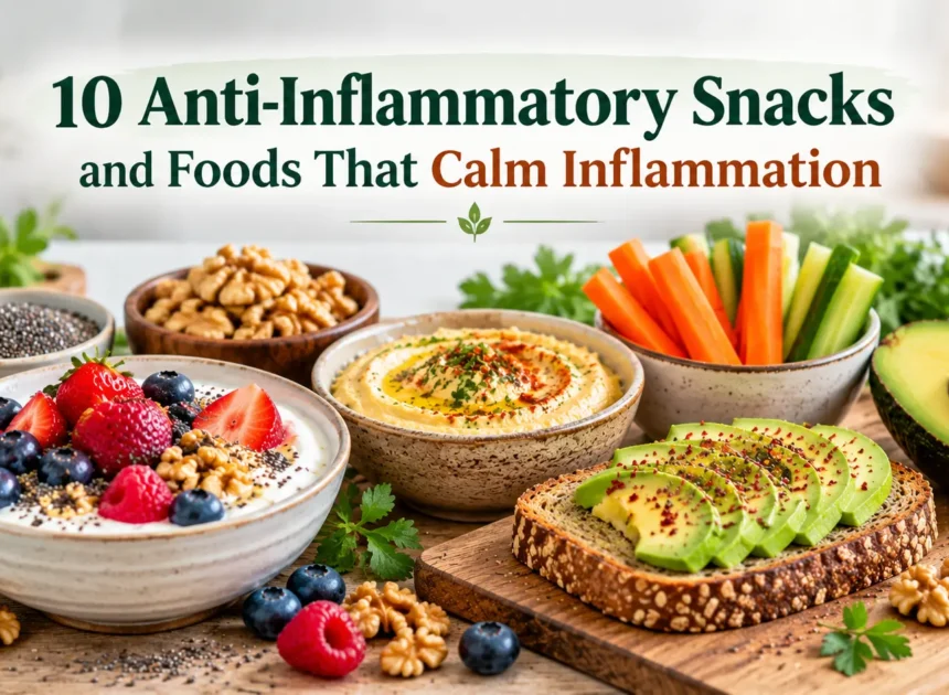 Anti-Inflammatory Snacks to Help Calm Inflammation Naturally