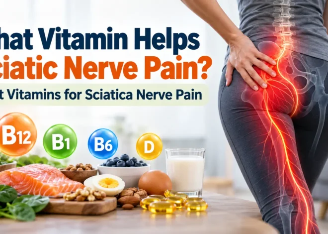 What Vitamin Helps Sciatic Nerve Pain? Best Vitamins for Sciatica Nerve Pain